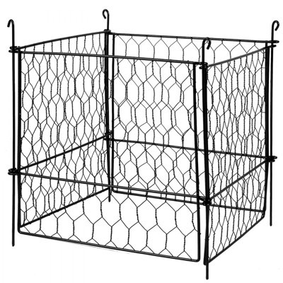 Plant Protector from Animals 13.4'' x 13.4'' Metal Plant Cage