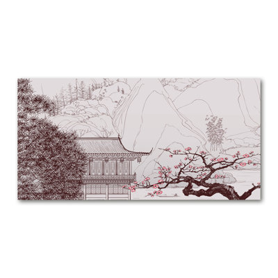 Chinese Landscape - Wrapped Canvas Print