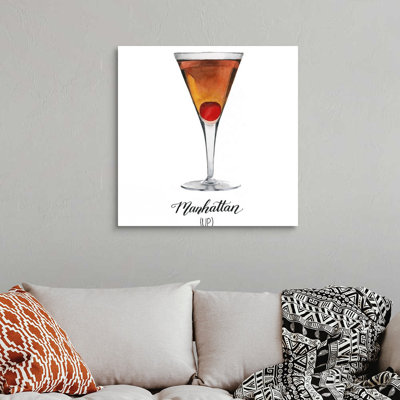 Classic Happy Hour III - reproduction d'art sur toile