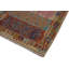 Tapis beige / bleu en laine noué à la main de style sud-ouest fabriqué à la main Madee