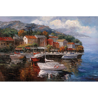 "At Sea" par Joval, reproduction d'art sur toile tendue