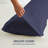 Double Brushed, Skin-Friendly Body Pillowcase-123510815