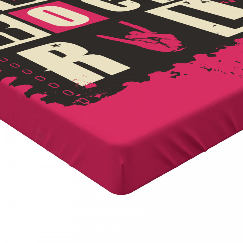 Drap-housse i love rock, Drap-housse de taille double