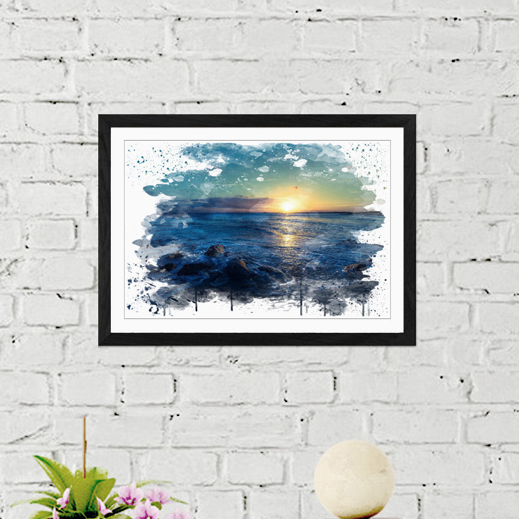 Print, 45cm H x 62cm W, Framed Picture