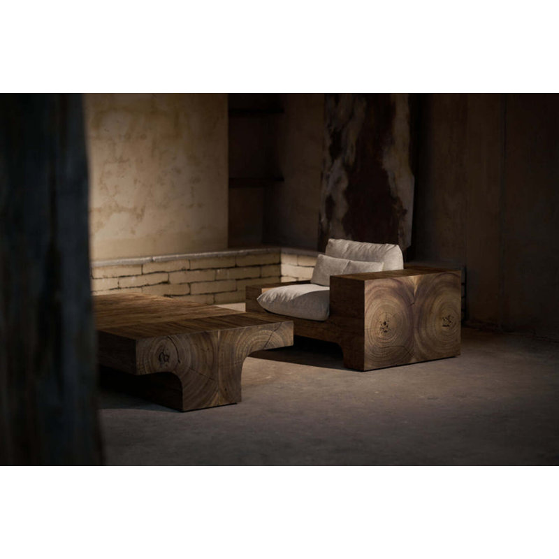 Camila Solid Wood Coffee Table