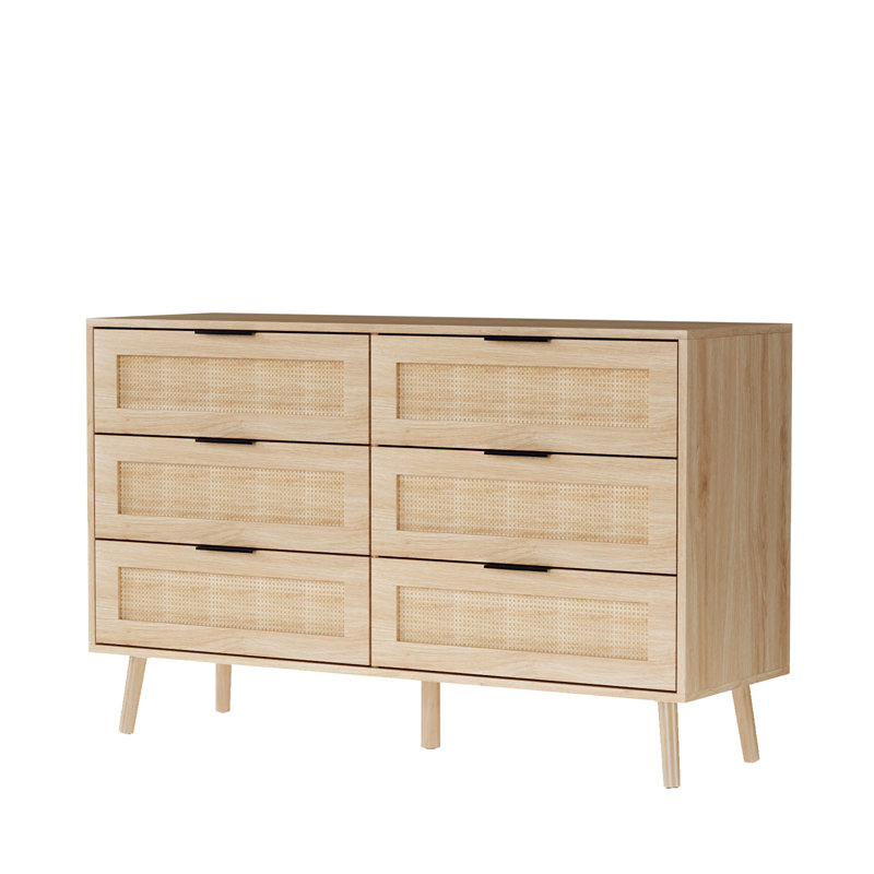 Armoire 6 tiroirs Oak