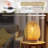 Adjustable Rattan Bedside Table Light