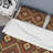 Brown Fabric Pattern Geometric Shapes Duvet Cover-1750785627