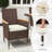 4 - Person Square Outdoor Dining Set With Cushions-1245102662