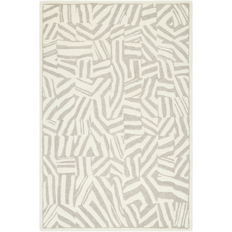 Tapis en laine touffeté à la main Talullah, Rectangle 2 pi x 3 pi