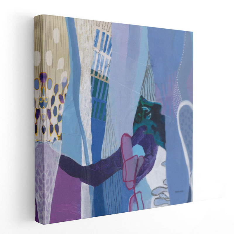 Periwinkle - reproduction d'art sur toile, H 12 po x l 12 po