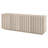 Olie Rectangular Fluted TV Stand for TV's up to 75" in Alder White-1330891694