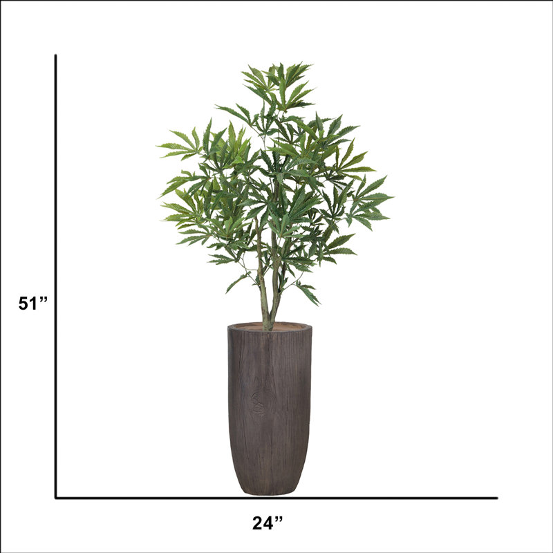 Arbre artificiel 50,25 po en pot