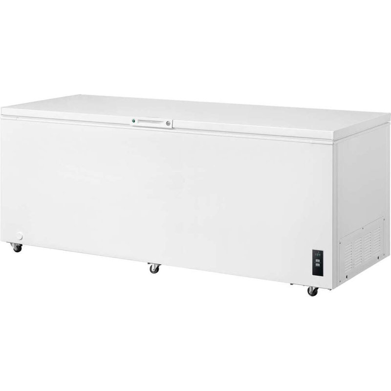 Frigidaire Portable 24.8 Cubic Feet cu. ft. Chest Freezer with Adjustable Temperature Controls