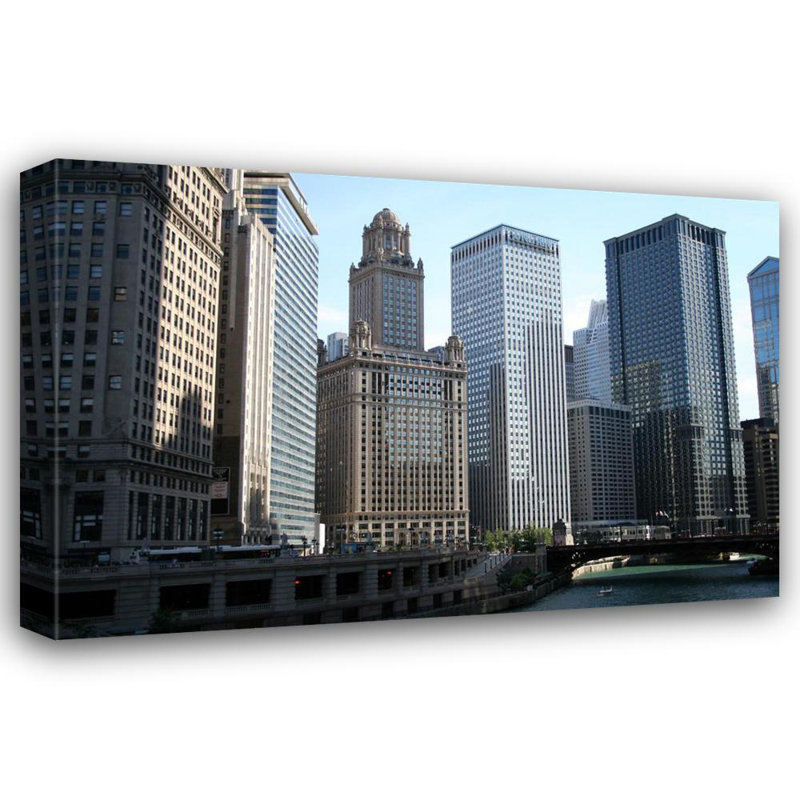 Chicago River and Buildings