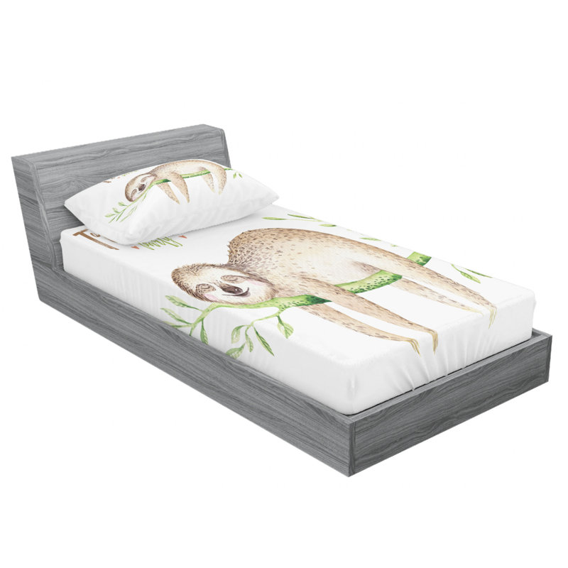 Microfiber Sheet Set, Twin XL Sheet Set with Fitted Sheet