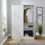 2 Door Manufactured Wood Wardrobe