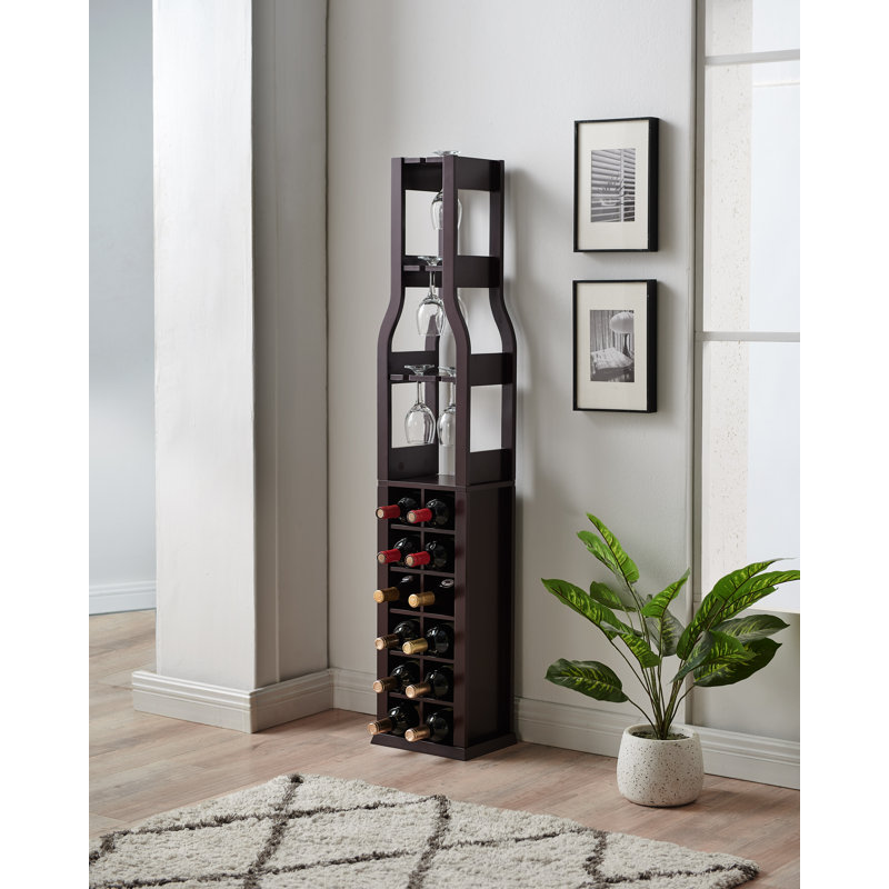 Support à vin pour porte-bouteilles avec porte-verres Granger