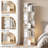 5 Tier Rotating Bookshelf, 360° Rotating White Bookcase for Small Spaces, Corner Bookshelf For Bedroom, Living Room, Study Room-736273590