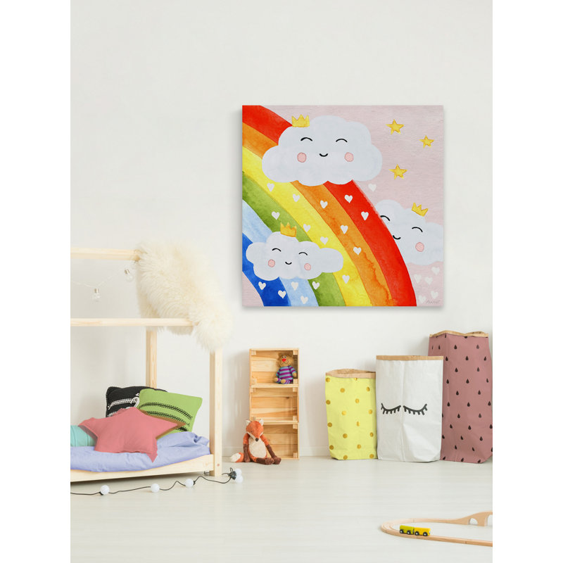 «Gault Rainbow Party», reproduction sur toile tendue, H 24 po x l 24 po x 1,5 po