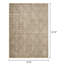 Tapis géométrique en polypropylène tissé à la main Andikan-1024897646