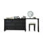 Coiffeuse de maquillage moderne avec miroir, tiroirs-118727029