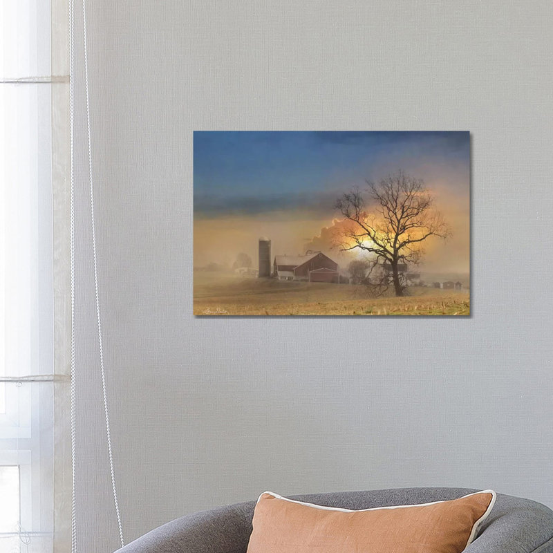 Stormy Weather by Lori Deiter - Print on Canvas, 45.72cm H x 66.04cm W x 3.81cm D, Wrapped Canvas