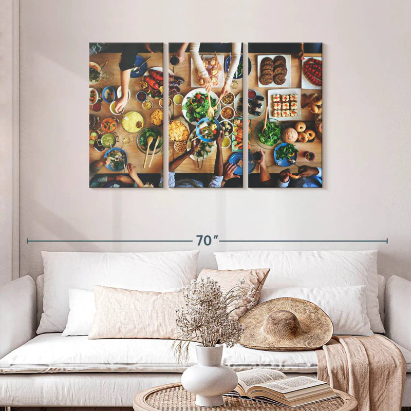 Yarlin Dinner Party, 28" H x 45" W
