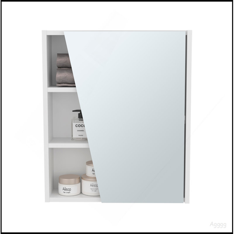 Armoire à pharmacie Wolcott, blanc
