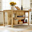 Solid Wood Kitchen Island