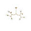 Lustre linéaire spoutnik moderne à 8 lumières Jarno-152611202-201076349