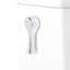 Toilette allongée une pièce à hauteur de chaise 1,28 GPF Carraway