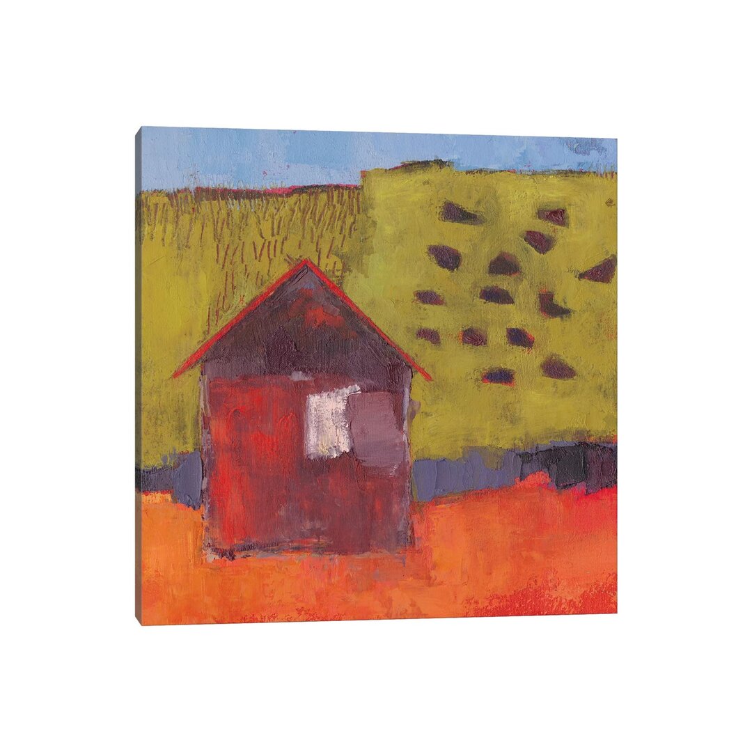 Oosburg Barn von Sue Jachimiec - Galerie-verpackte Leinwand Giclée