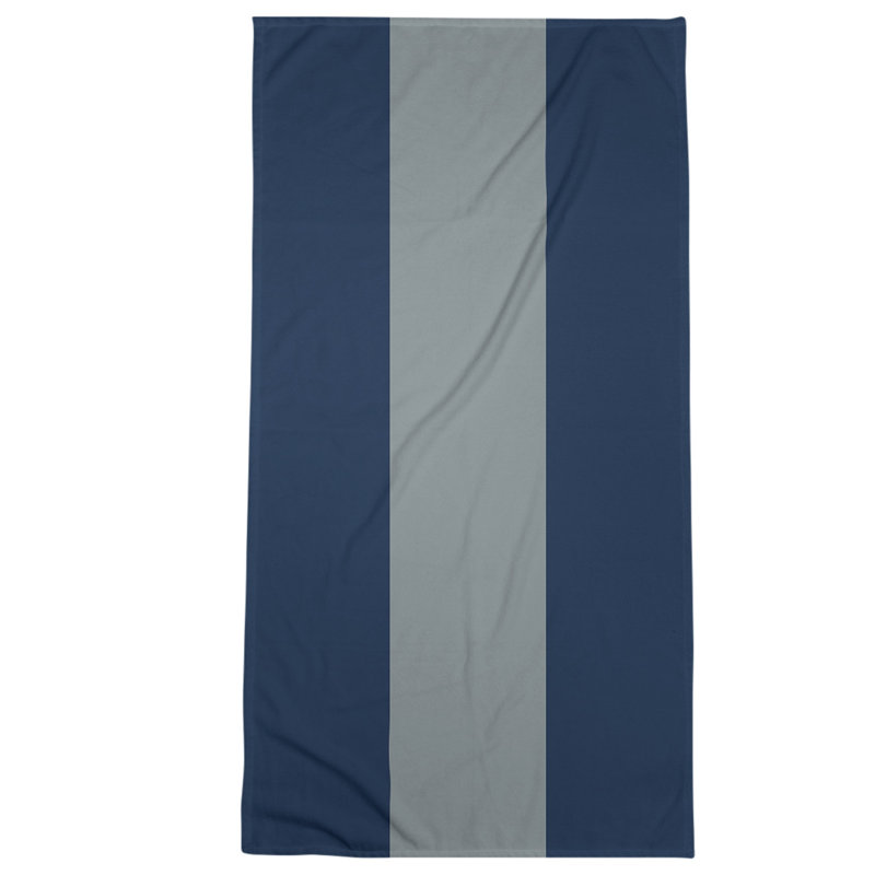 Beach Towel, Away Blue/Silver