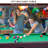 Ensemble de table de billard robuste de 6 pi avec patins, queues de billard, boules, triangles, craies et brosse RayChee 