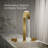 Components Bathroom Sink Spout With Ribbon Design