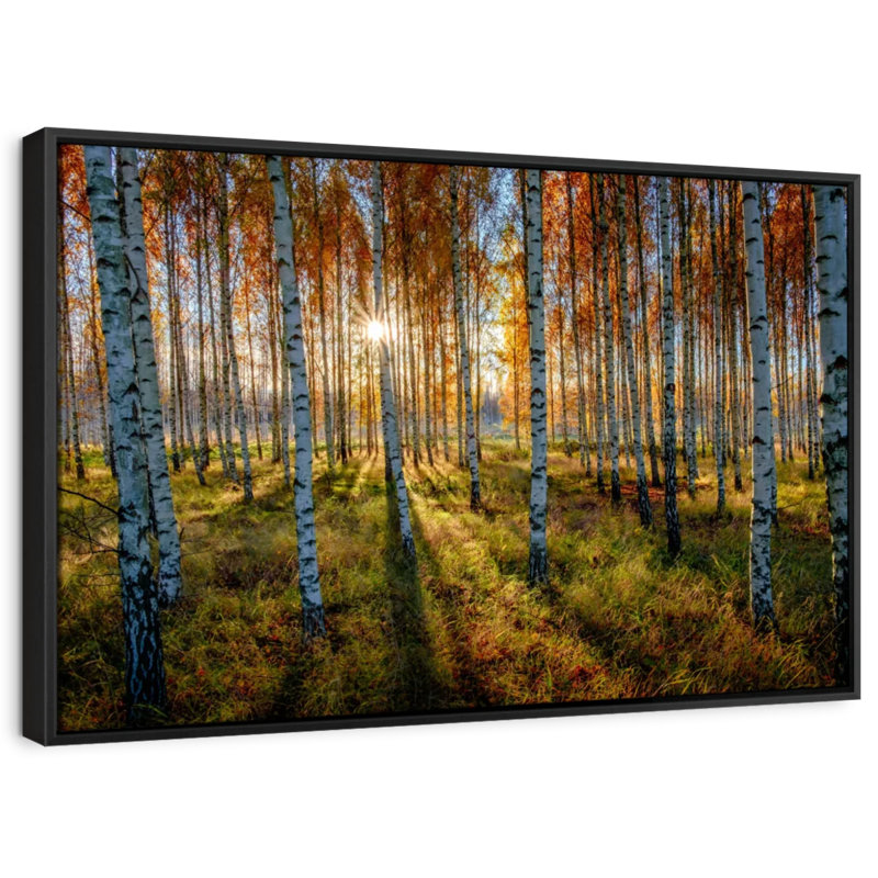 Impression sur toile de bouleau suédois, H 13 po x l 9 po