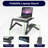 Uncaged Ergonomics WorkEZ Cool Laptop Stand and Lap Desk - Adjustable Laptop Table with Cooling Fans - Black-107292485