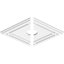 Médaillon de plafond contemporain en PVC de qualité architecturale 30 po x l 20 po x H 1 po x P 10 1/2 po x P 1 po-36072884-137837487-137837596
