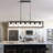 Elutheria 7-Light Dimmable Rectangle Chandelier-1161601405