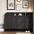 Vintage Style Arched Flip-Top Shoe Cabinet, Narrow Entryway Shoe Storage, Elegant Black, Space-Saving & Large Capacity-1392209273