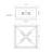 Douglas Glass Flush Mount-67462532