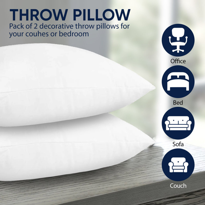 Checkered Reversible Pillow Insert
