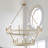 Beck 20-Light Dimmable Wagon Wheel Chandelier-1555405403