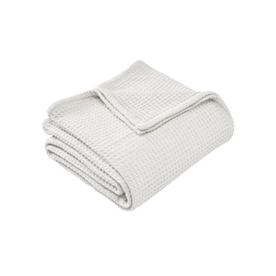 Samantha Soft Waffle Textured Cotton Blanket