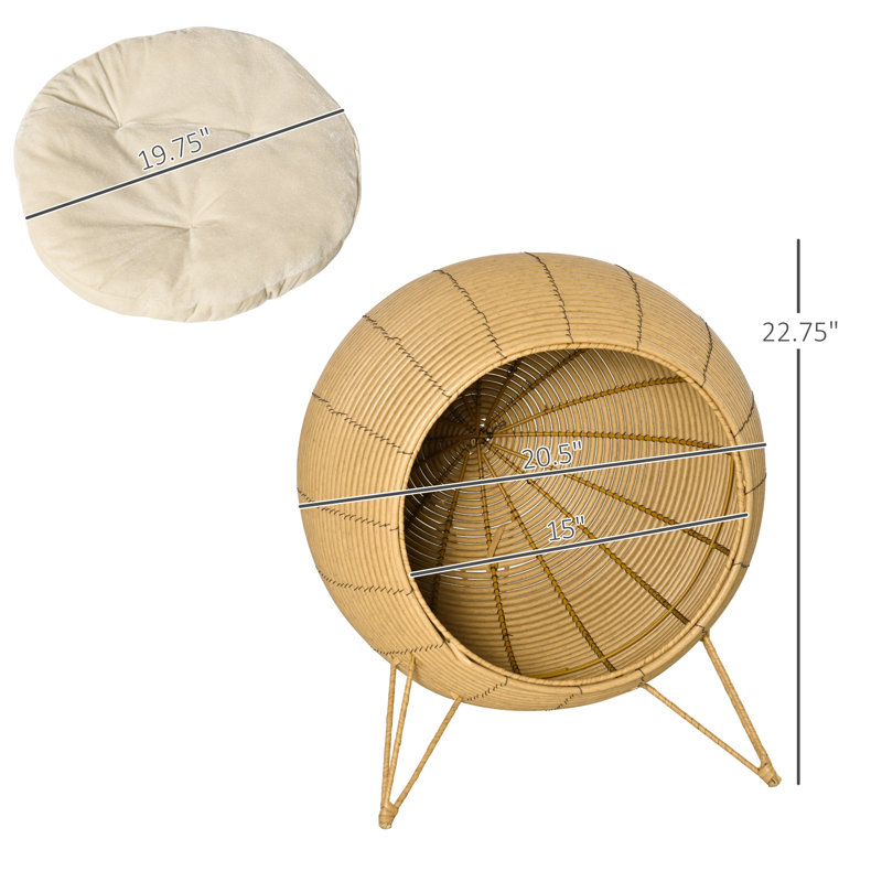 Bridgeham Cotton Elevated Pet Bed