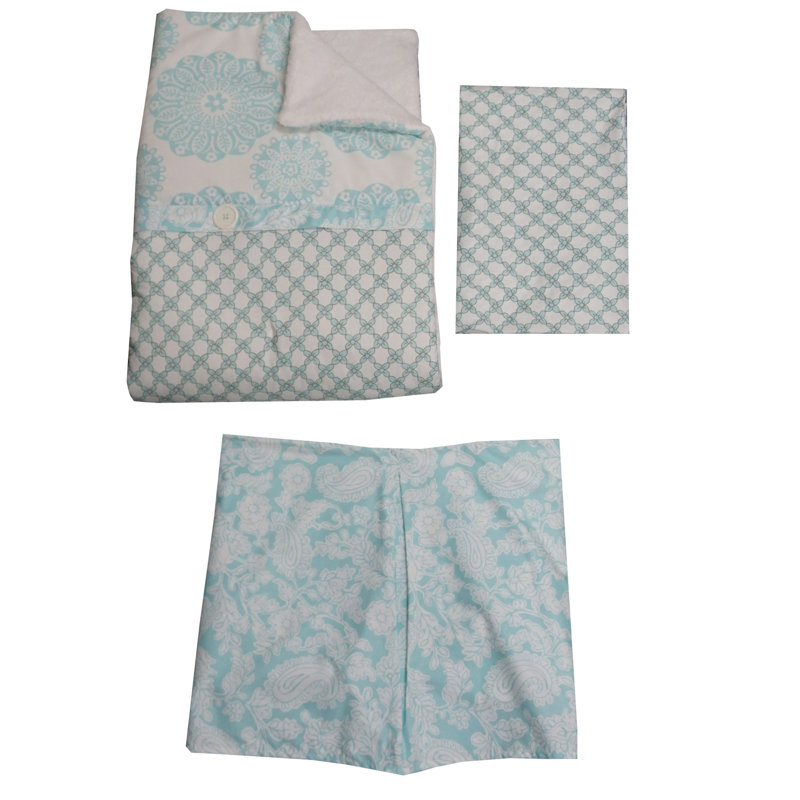 Lailah 3 - Piece Crib Bedding Set