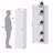 Tall Narrow Storage Cabinet-177555235