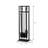 Country Living Pinecrest Black Fireplace Tool Set