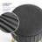 Round Pleated Velvet Ottoman with Storage-1534620954-1534620965